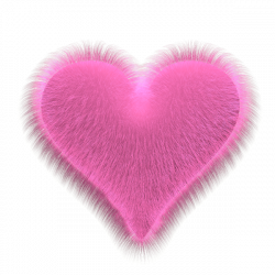 Pink Fluffy Heart | JENS