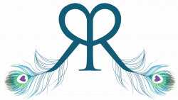 Customized monogram double R and peacock feathers | Wedding ideas ...