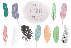 Free Feather Clip Art - Angie Makes