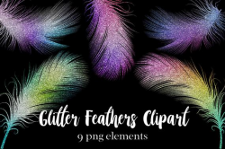 Glitter Feathers Clipart, Sparkle Feather Images, Galaxy ...