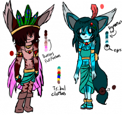 Barren and Bryanna Tribal Clothing/Ref (Finished) by ...