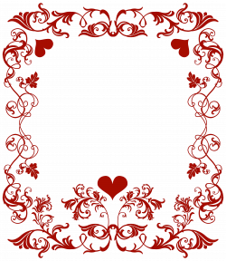 Valentine Border Clip Art – Valentine's Day Info