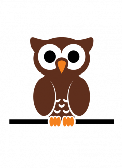 Image of Owl on Branch Clipart #10872, Free To Use Birds Clip Art ...