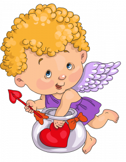 Cupid_001.png | Pinterest | Angel, Cold porcelain and Rock painting