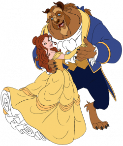 Belle and the Beast Clip Art | Disney Clip Art Galore