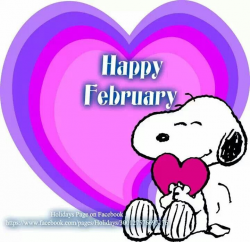 SNOOPY ~♡♥♡♥♡♡ Happy February | SNOOPY & WOODSTOCK ...