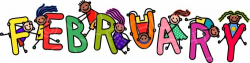 February Kids - Month of the Year Clip Art – Prawny Clipart ...