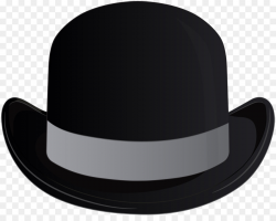 Bowler hat Fedora Headgear Clip art - hats png download - 8000*6248 ...