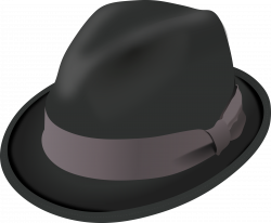 Clipart - Trilby Hat