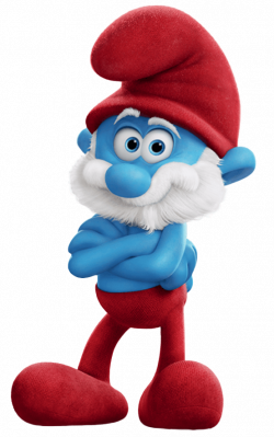 Papa Smurf Smurfs The Lost Village Transparent PNG Image | Gallery ...