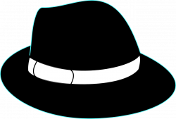 Black hat Fedora Clip art - Hat 1280*867 transprent Png Free ...