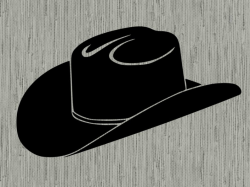 Cowboy hat svg, cowboy hat clipart, cowboy svg, cut files for cricut  silhouette, png, dxf, eps