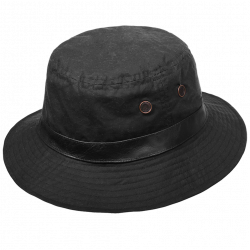 Kakadu BUCKLEYS Bucket Hat In Black - Kakadu Traders Australia