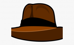 Indiana Jones Clipart Chapeau - Hat Clip Art, Cliparts ...