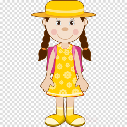 Back To School Background Yellow clipart - Presentation ...