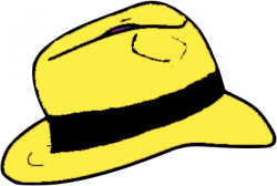 File:Yellow Fedora hat.png - Wikimedia Commons