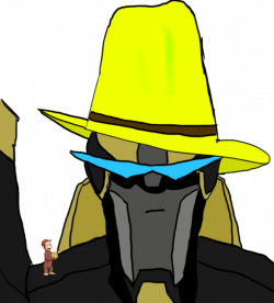 The Bot with the yellow hat by Fallen-Lilith on DeviantArt