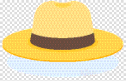 Fedora, Yellow, Meter, transparent png image & clipart free ...