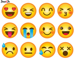 40 Emoji Clipart, Emoji Clip art, Smiley Face Emoji Clipart ...