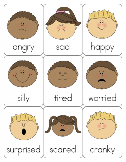 Emotions Preschool - Clip Art Library