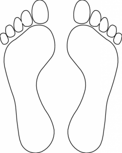 Foot Outline Drawing at GetDrawings.com | Free for personal use Foot ...