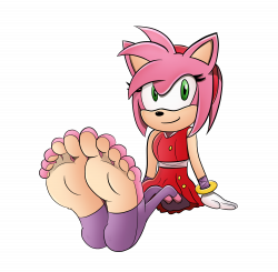 Amy's Booming soles [Ft. OrangeThunder2] by FeetyMcFoot on DeviantArt
