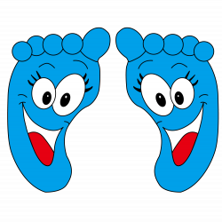 Cartoon Animation Foot - Cute feet 1500*1501 transprent Png Free ...
