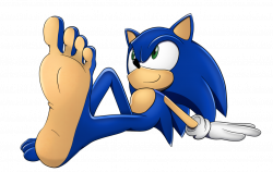 Relaxing times with Sonic by FeetyMcFoot on DeviantArt