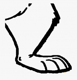 Leg Clipart Giant Foot - Garfield Paws #2125047 - Free ...