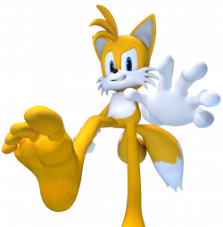 3D] Tails the giant by FeetyMcFoot on DeviantArt