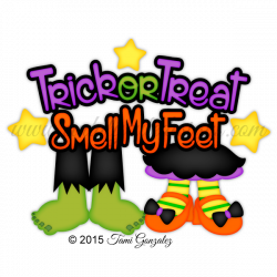 Smell My Feet | Clipart Little Kids Halloween | Pinterest | Filing