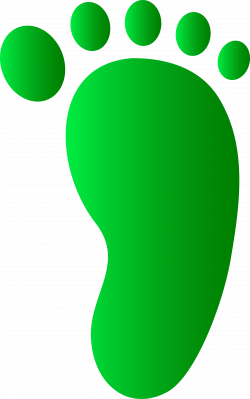 Green Human Footprint | GREEN | Pinterest | Printing and Green colors