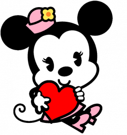 Mickey Mouse y Minnie bebés besandose - Imagui | Dibujos, mandalas y ...