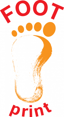 Drawing Logo Foot Clip art - Hand painted footprints material 918 ...