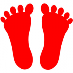 Free Red Feet Cliparts, Download Free Clip Art, Free Clip ...