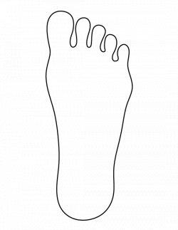 30 Images of Printable Feet Template | leseriail.com