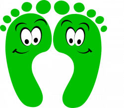 Green Feetprint / hang ten dudes | Smileys or Icons | Pinterest ...