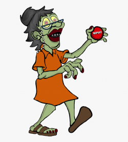 Zombie Girl Clipart - Cartoon Zombie Girl Clipart #133753 ...