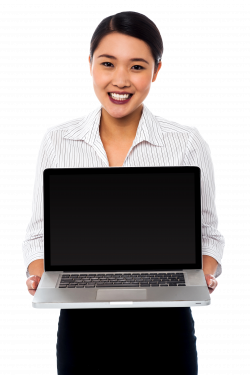 Girl With Laptop PNG Image - PurePNG | Free transparent CC0 PNG ...