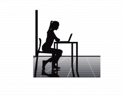 Silhouette Office at GetDrawings.com | Free for personal use ...