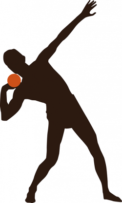 Shot Put Silhouette at GetDrawings.com | Free for personal use Shot ...