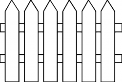 Free White Fence Cliparts, Download Free Clip Art, Free Clip ...