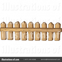 Fence Clipart #1100765 - Illustration by visekart