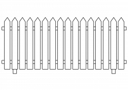 White Picket Fence Icons PNG - Free PNG and Icons Downloads