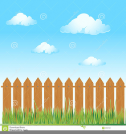Free Clipart Of White Picket Fence | Free Images at Clker ...