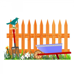 Garden fence clipart 7 » Clipart Station