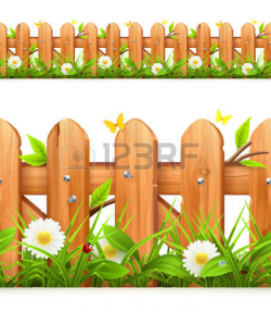 25+ Landscape Wooden Fence Clip Art Pictures and Ideas on ...