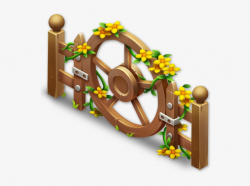 Wheel Fence - Wheel Fence Hay Day - Free Transparent PNG ...