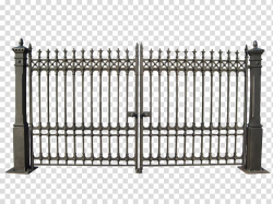 Gate Fence , Iron railings transparent background PNG ...