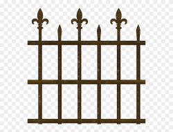 Old Fence Png - Old Metal Fence Png Clipart (#2145932 ...